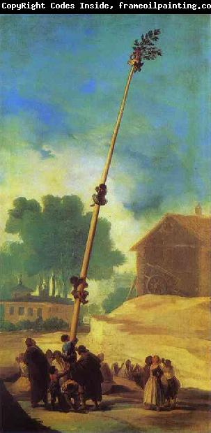 Francisco Jose de Goya The Greasy Pole (La Cucana)